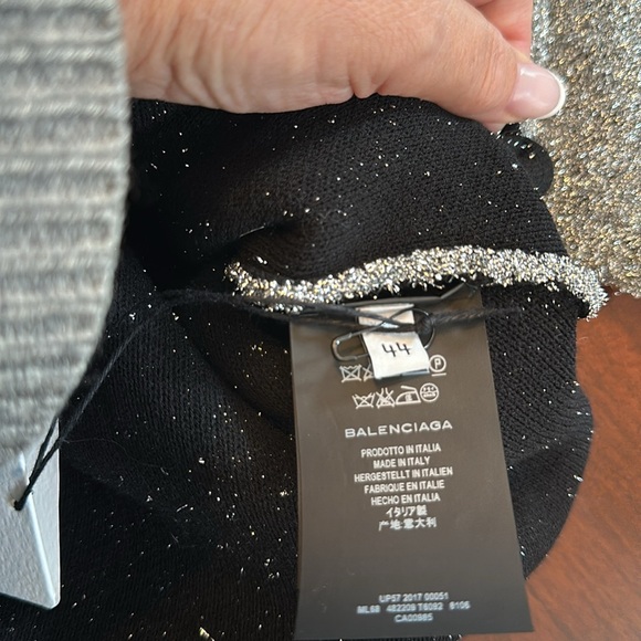 Balenciaga sparkle oversize sweater - Picture 11 of 12